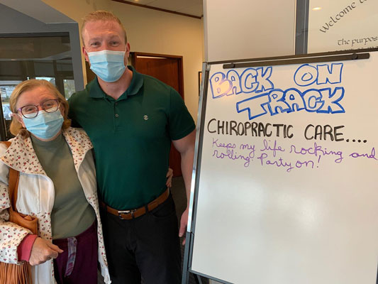 Chiropractic Edmonton AB Back on Track Patient Testimonial